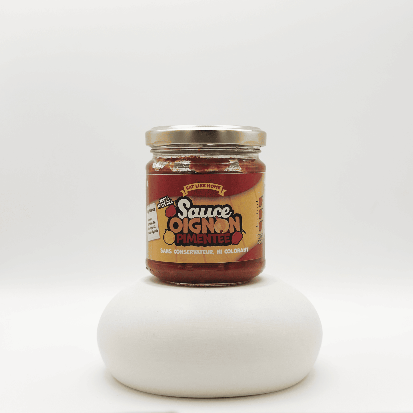 La Sauce Oignon Pimentée 170g vue de face