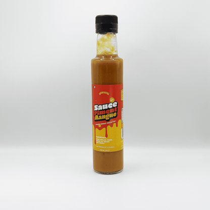 Bouteille de Sauce Piment/Pimentée à la Mangue de 270g vue de face