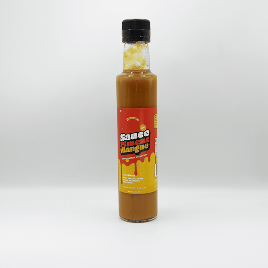 Bouteille de Sauce Piment/Pimentée à la Mangue de 270g vue de face