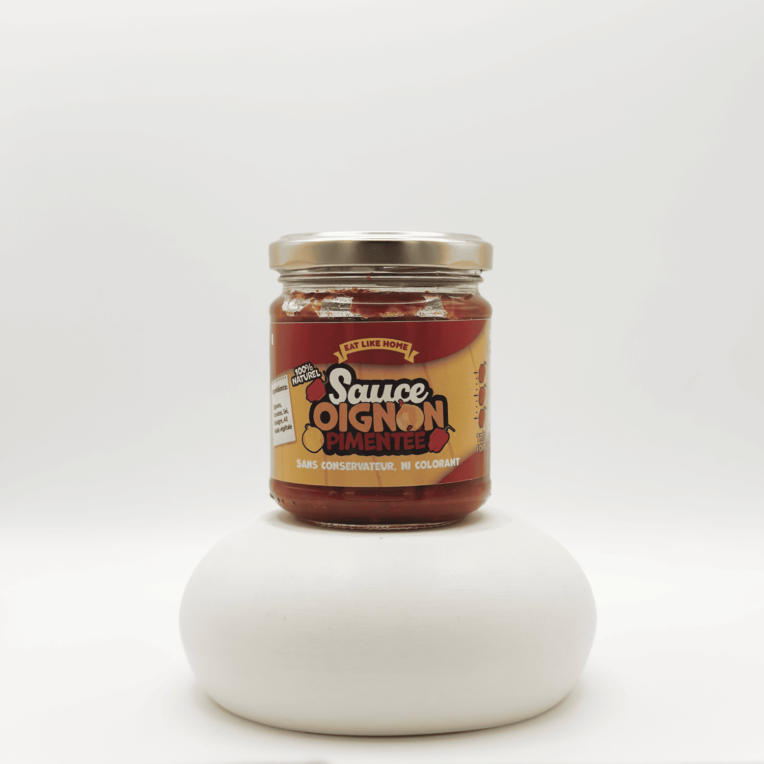 La Sauce Oignon Pimentée 170g vue de face
