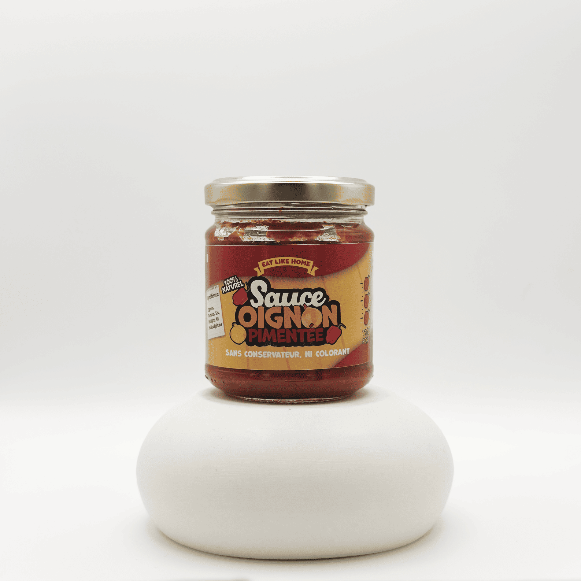 La Sauce Oignon Pimentée 170g vue de face
