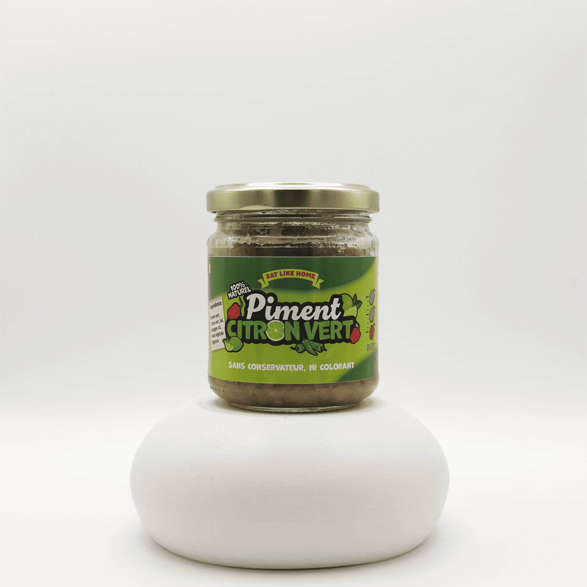 Le Piment Citron Vert 170G vue de face